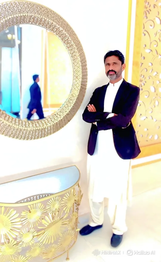 Middle-Aged Man in Elegant Room with Subtle Movements – AI Generated Video | Hailuo AI