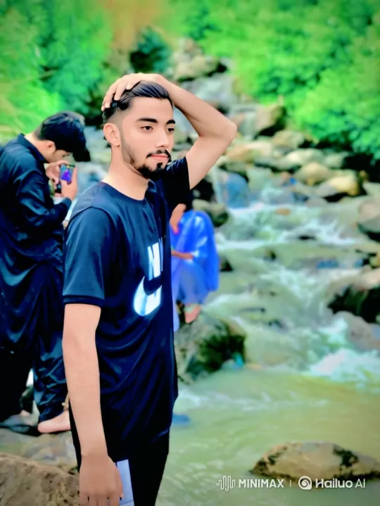 Young Couple Shares a Serene Moment in Nature and Park – AI Generated Video | Hailuo AI