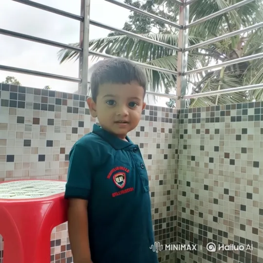 Young Boy Waves at Hovering Helicopter – AI Generated Video | Hailuo AI