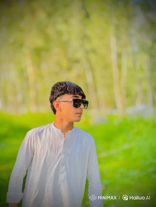 Serene Park Scene: Young Couple's Silent Connection – AI Generated Video | Hailuo AI