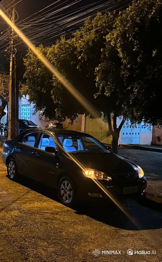 Nighttime Car Transformation with Slow Lowering Effect – AI Generated Video | Hailuo AI