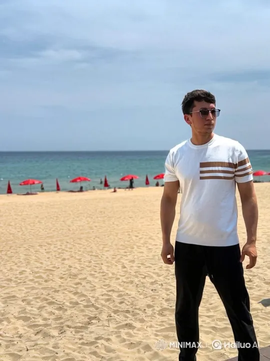 Iron Man Scribe 'Dyorbek' in Fiery Display on Beach – AI Generated Video | Hailuo AI