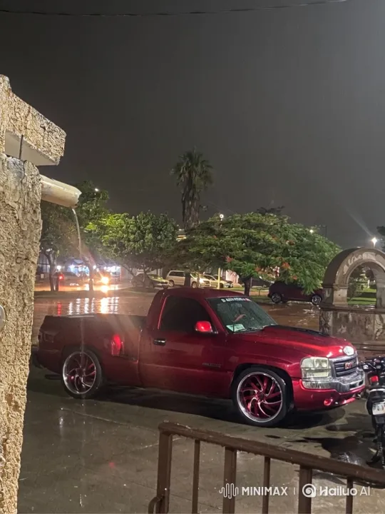 Rainy Night Custom Pickup Truck Showdown – AI Generated Video | Hailuo AI