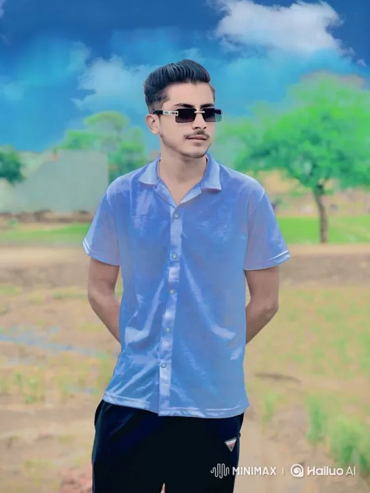 Young Couple's Romantic Encounter in a Golden Hour Park – AI Generated Video | Hailuo AI