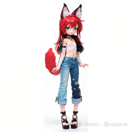 Red Fox Boy Expresses Anger and Disapproval – AI Generated Video | Hailuo AI