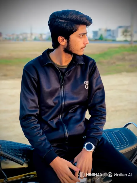 Young Couple Shares Intimate Moment on Motorcycle – AI Generated Video | Hailuo AI