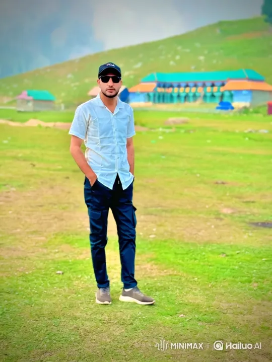 Romantic Encounter in a Golden-Hour Park Setting – AI Generated Video | Hailuo AI