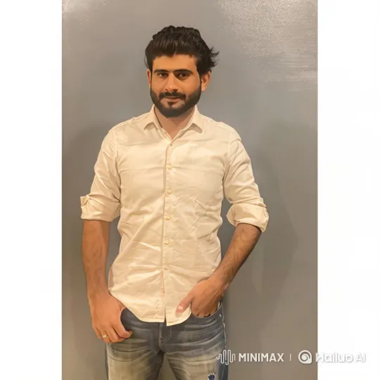 Man with Calm Demeanor and Gentle Smile – AI Generated Video | Hailuo AI