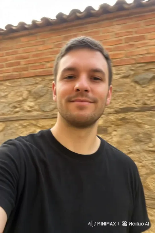 Young Man Embraces Luxury: Driving Away in a Lamborghini Veneno – AI Generated Video | Hailuo AI
