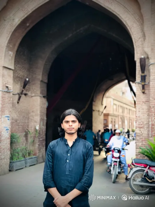 Young Couple Shares Quiet Moment Under Historic Archway – AI Generated Video | Hailuo AI