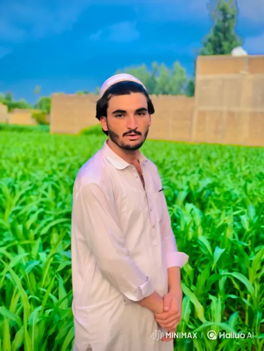 Young Couple Shares Quiet Moment in Lush Field – AI Generated Video | Hailuo AI