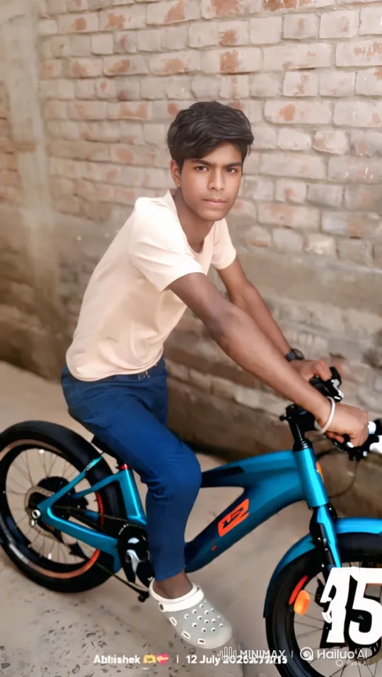 Young Man Trades Bicycle for Rolls-Royce – AI Generated Video | Hailuo AI