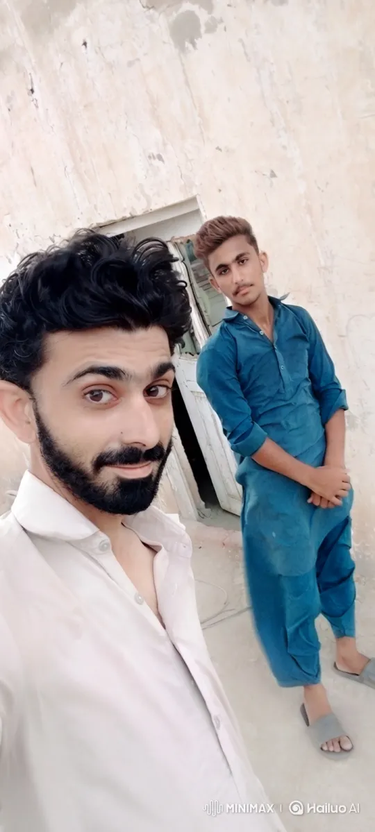 Two Men Greet Viewers with Warmth and Stillness – AI Generated Video | Hailuo AI