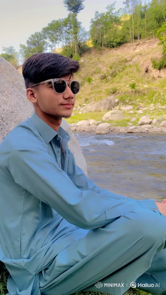 Couple Shares Intimate Moment in Peaceful Park Setting – AI Generated Video | Hailuo AI