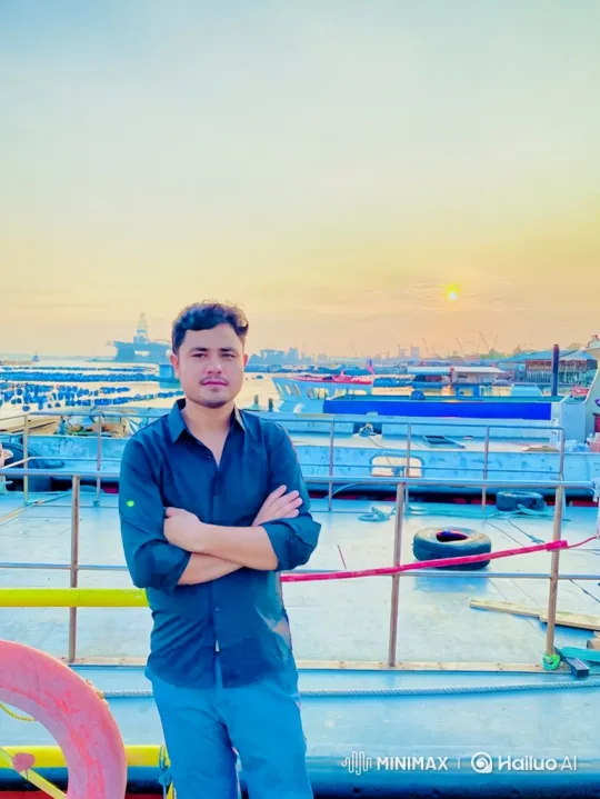 Romantic Encounter in a Golden Hour Park Setting – AI Generated Video | Hailuo AI