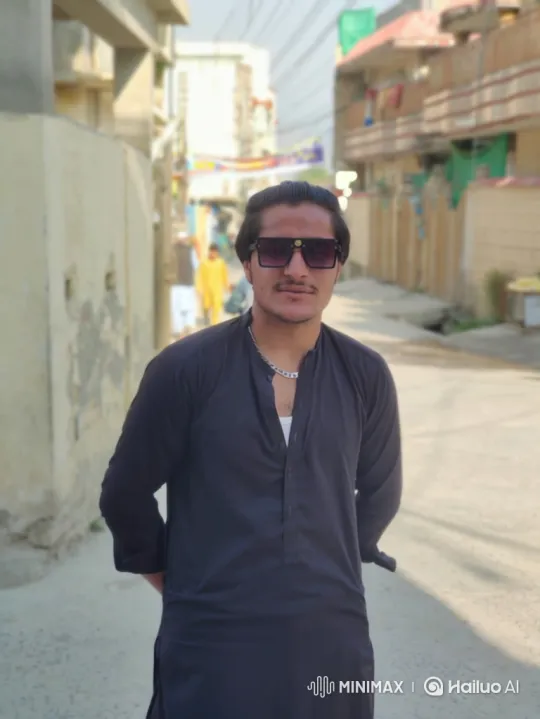 Young Couple Shares Silent Gaze on Urban Street – AI Generated Video | Hailuo AI