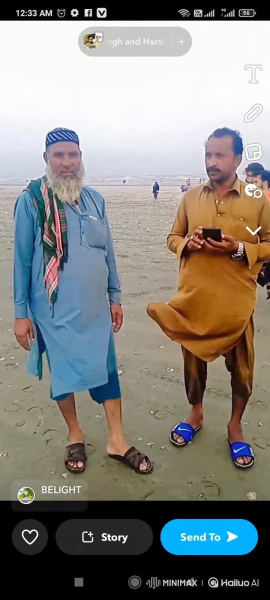 Two Men and a G-Wagon on a Beach – AI Generated Video | Hailuo AI