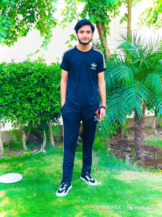 Young Couple's Silent Connection in a Lush Garden – AI Generated Video | Hailuo AI
