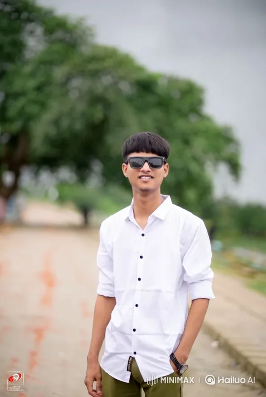 Golden Hour Serenity: A Couple's Moment in the Park – AI Generated Video | Hailuo AI