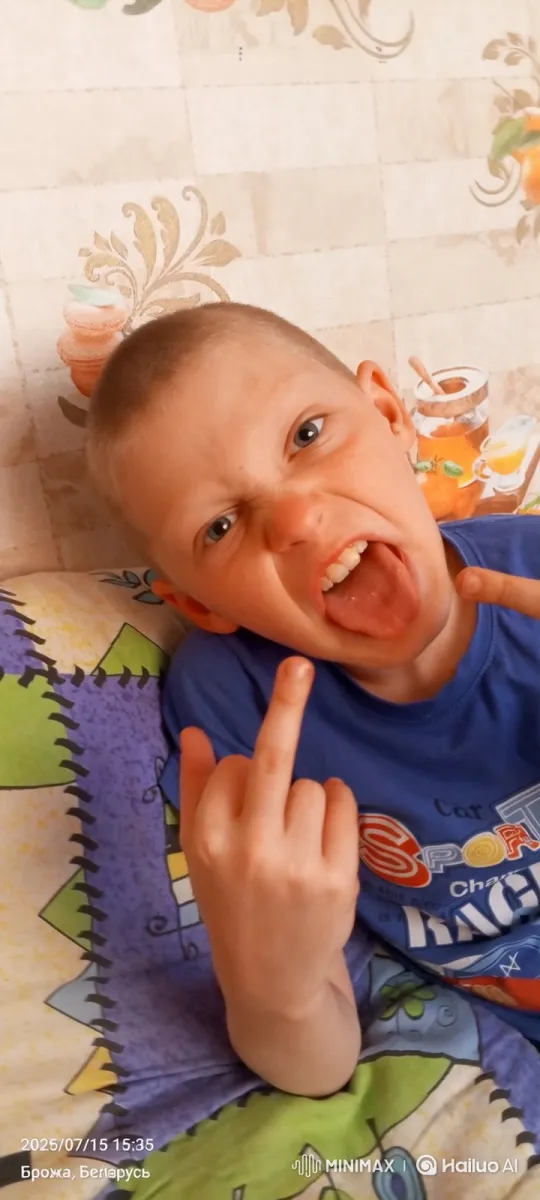 Young Boy Terrified by Mysterious Figure in Bedroom – AI Generated Video | Hailuo AI