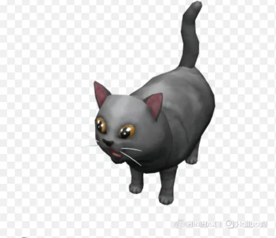 3D Cartoon Cat Walks with Curious Stance – AI Generated Video | Hailuo AI