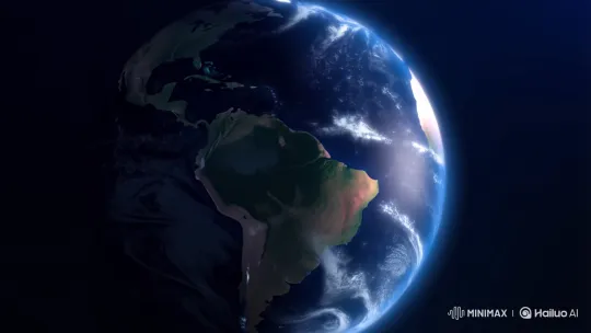 Ultra-Realistic Earth from Close-Up to Cosmic View – AI Generated Video | Hailuo AI