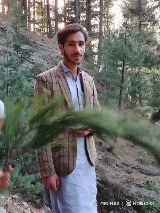 Couple Sharing a Romantic Moment in a Golden Forest – AI Generated Video | Hailuo AI