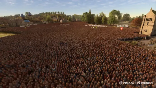 Historical Crowd Travels at Impossibly High Speed – AI Generated Video | Hailuo AI