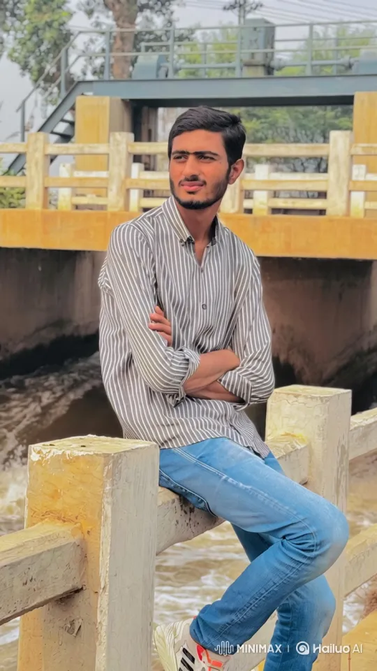 Young Couple's Serene Encounter by a Riverbank – AI Generated Video | Hailuo AI