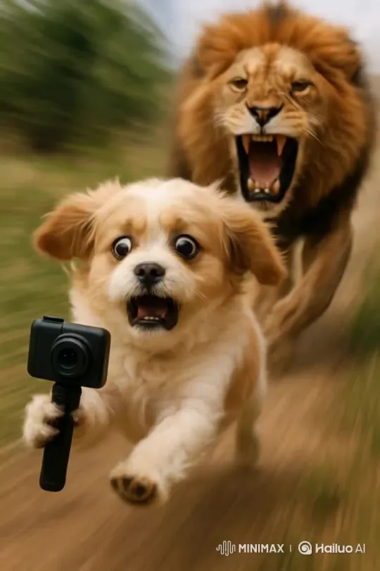 African Lion: Majestic Predator of the Savannah – AI Generated Video | Hailuo AI