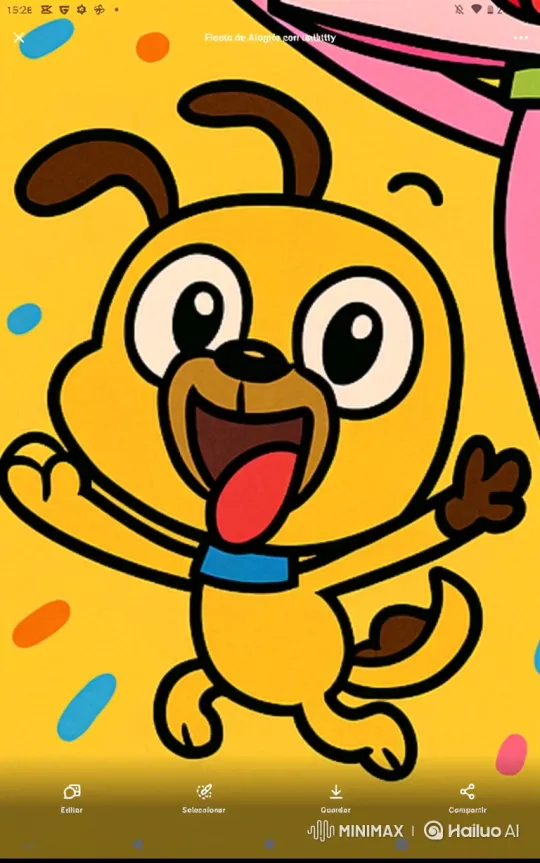 Animated Yellow Dog Greeting with Joyful Wave – AI Generated Video | Hailuo AI
