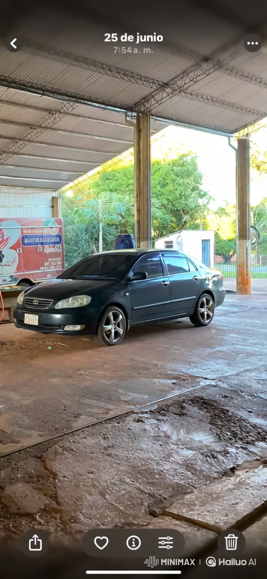 Green Sedan with Custom Wheels and Air Suspension – AI Generated Video | Hailuo AI