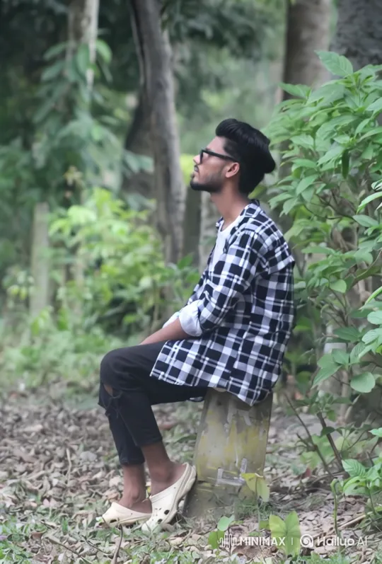 Young Man in Park Gets into Lamborghini – AI Generated Video | Hailuo AI
