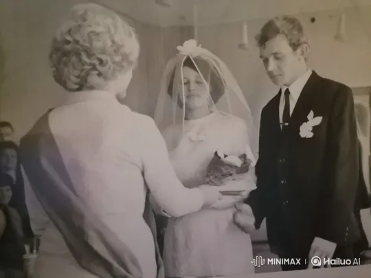 Intimate Wedding Moment: A Glimpse of Vows and Love – AI Generated Video | Hailuo AI