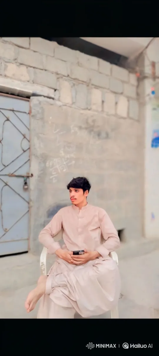 Young Man in Traditional Attire Drives Lamborghini – AI Generated Video | Hailuo AI