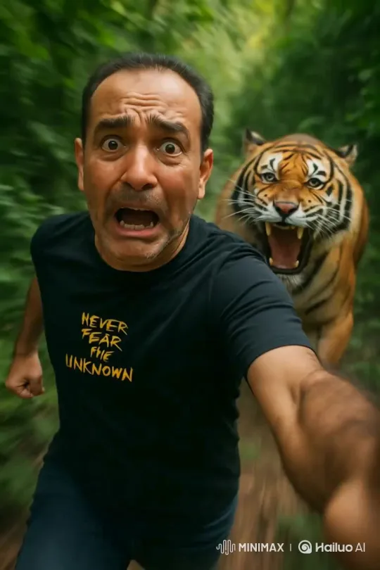 Observing a Tiger in Its Natural Habitat – AI Generated Video | Hailuo AI