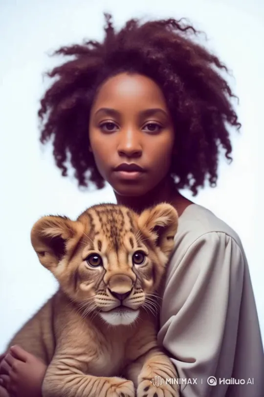 Lion: The Unconventional Pet Experience – AI Generated Video | Hailuo AI