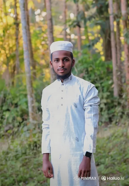 Young Man in White, Lamborghini Revealed in Forest – AI Generated Video | Hailuo AI