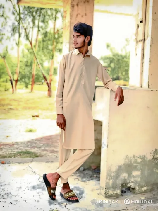 Young Man Reflects in Soft-Lit Outdoor Scene – AI Generated Video | Hailuo AI