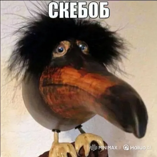 Bird-like Creature Commands Soviet Tank in Battle Simulation – AI Generated Video | Hailuo AI