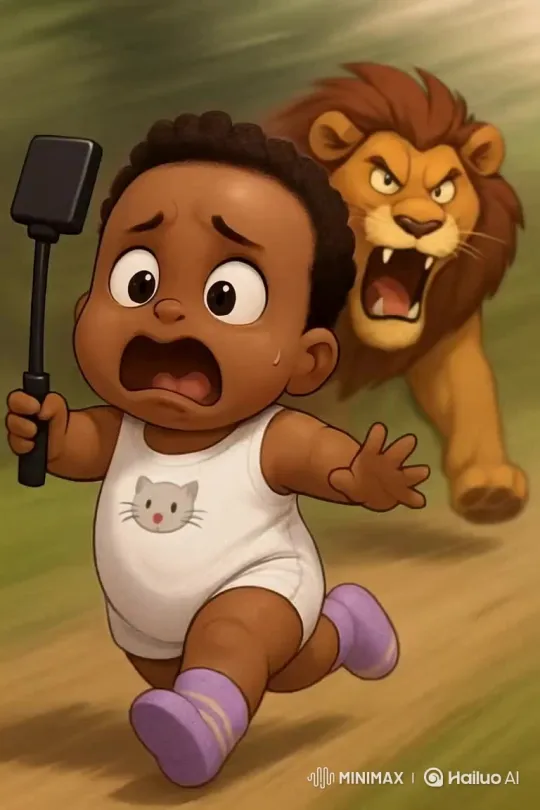 Wills Under Attack by Lion – AI Generated Video | Hailuo AI