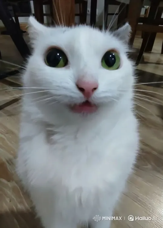 Fluffy Cat Surprises with Toy Gun and Car Chase – AI Generated Video | Hailuo AI