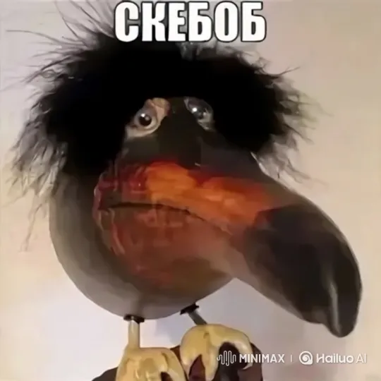 Bird-like Creature Encounters Mysterious Van on Empty Street – AI Generated Video | Hailuo AI