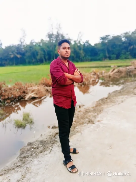 Young Man Softens Stance in Rural Setting – AI Generated Video | Hailuo AI