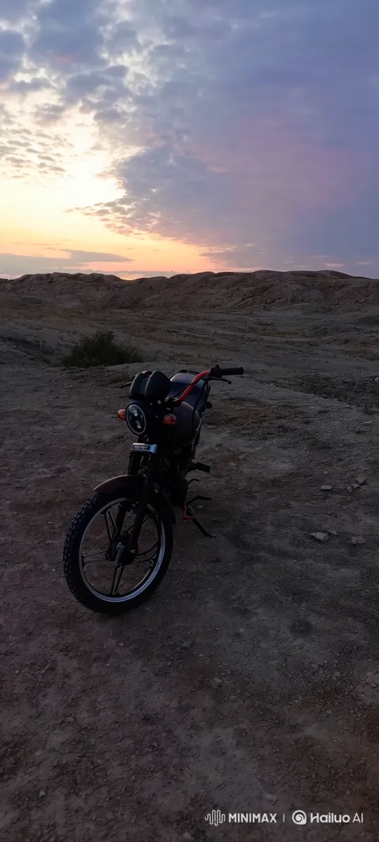 Earth's Grandeur: From Motorcycle to Cosmic View – AI Generated Video | Hailuo AI