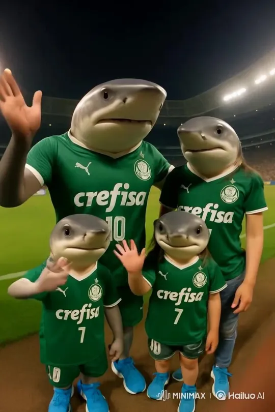 Palmeiras Shirt Trailer's Lively Performance – AI Generated Video | Hailuo AI