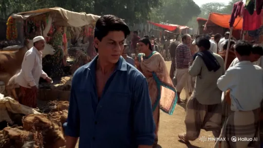 Village Market: Man Mistaken for Shah Rukh Khan – AI Generated Video | Hailuo AI