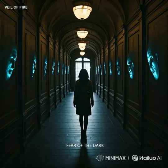 Silhouetted Figure in an Uncanny Hallway – AI Generated Video | Hailuo AI