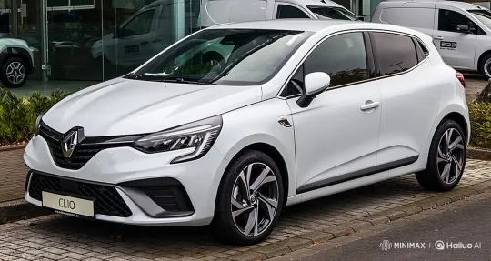 Renault Clio's Dynamic Lowering Display – AI Generated Video | Hailuo AI
