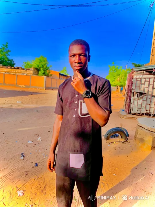 Young Man Transitions from Pensive to Peaceful Stance – AI Generated Video | Hailuo AI
